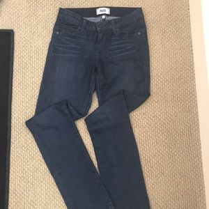 Dark Wash Paige Jeans - Size 26 - petite
